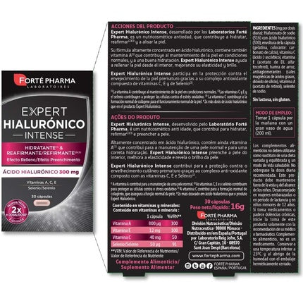 Supliment alimentar, Forté Pharma, Expert Hial Intense, 30 capsule