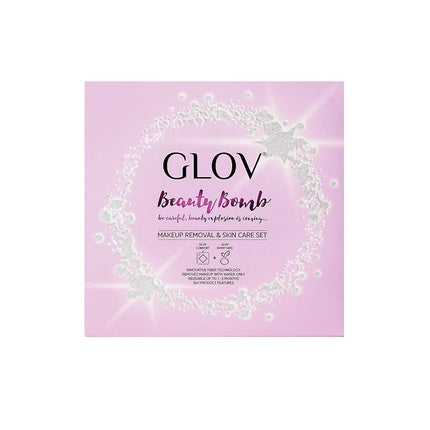 Set Demachiant Glov Beauty Bomb, Microfiber, Roz