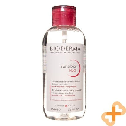 Soluție Micelară Bioderma Sensibio H2O, 500ml, Culoare Roz