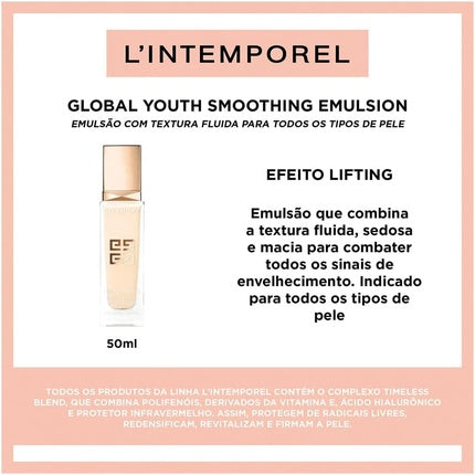 l'Intemporel Smoothing Face Emulsion 50ml