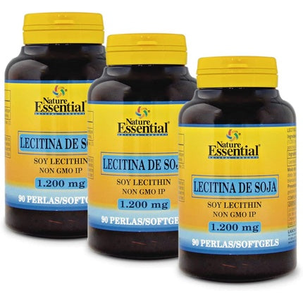 Supliment alimentar, Nature Essential, Soya Lecithin 1200mg, 90 capsule