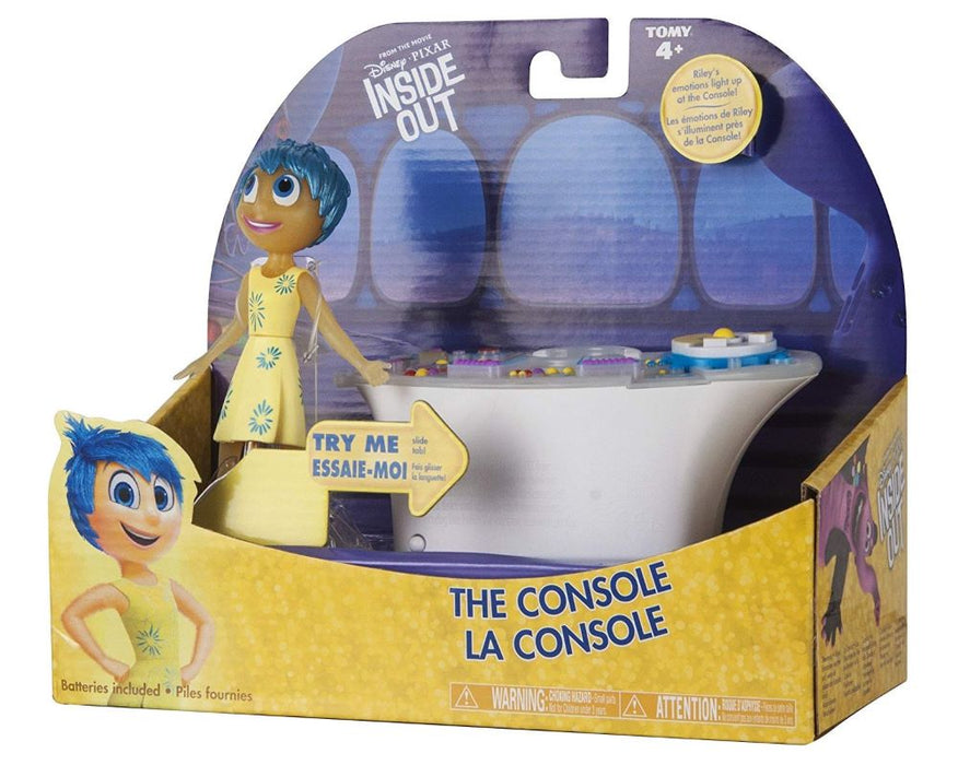 Consolă de jucărie Disney Pixar by Tomy Inside Out, cu personajul Joy, 4+