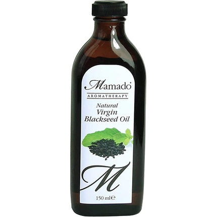 Ulei corporal Mamado 100% Virgin Black Seed Oil, 150ml, sticlă maro