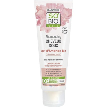 Șampon So'bio Étic, Lait d'Amande, 250ml, alb