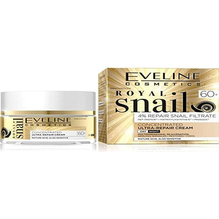 Cremă UltraRepair, Eveline Cosmetics, Royal Snail 60+ 50ml