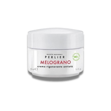 Cremă facială regenerantă Perlier cu extract de rodie, 50 ml