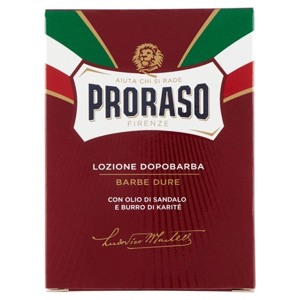 Loțiune Aftershave, Proraso, Red, 100ml