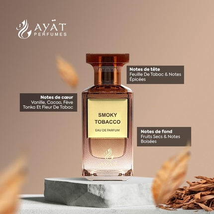 Parfum Ayat Perfumes Smoky Tobacco 80ml EDP Culoare Ambru