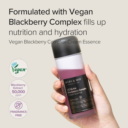 Crema de față Mary & May Vegan Blackberry Complex, 140 ml