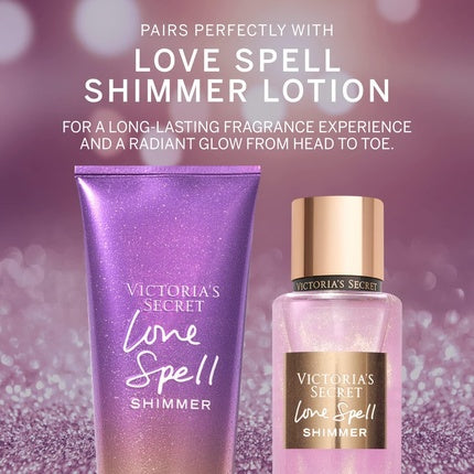 Mist parfumat, Victoria's Secret, Love Spell Shimmer, roz