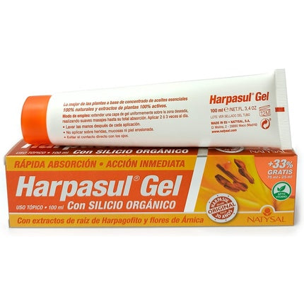 Gel Natysal Harpasul, 75ml, portocaliu