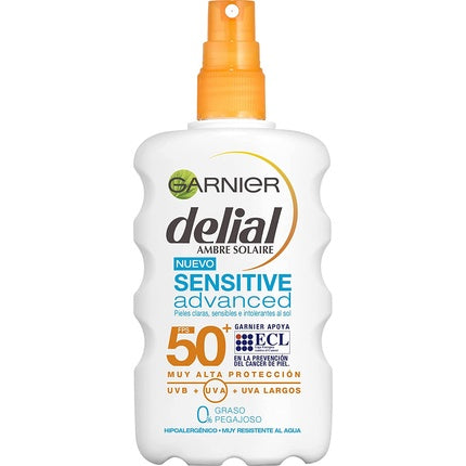 Protecție solară, Garnier, Sensitive Advanced Delial SPF 50, 150ml