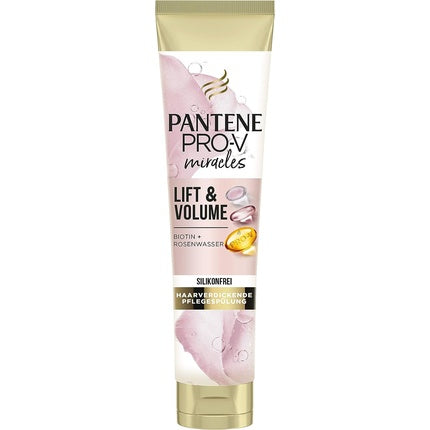 Condiționator Pantene Pro-V Miracles Lift & Volume cu Biotină și Apă de Trandafir, 160ml