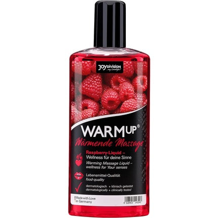 Ulei masaj Joydivision Warm-Up, zmeură, 150ml