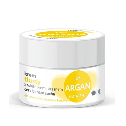Crema hrănitoare Idee Derm cu ulei de argan și șiprâncă, 50 ml