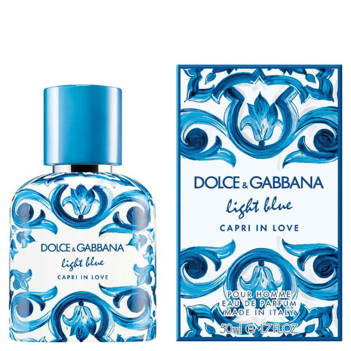 Apă de parfum Dolce & Gabbana Light Blue Capri In Love, pentru bărbați, 50 ml