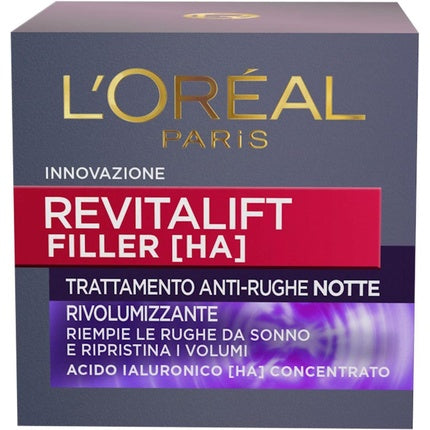 Crema de noapte, L'Oréal Paris, Revitalift Filler, 50ml