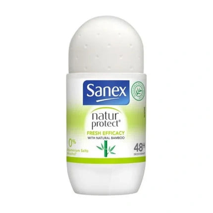 Sanex Natur Protect Bamboo Deodorant Rollon 50ml, Alb