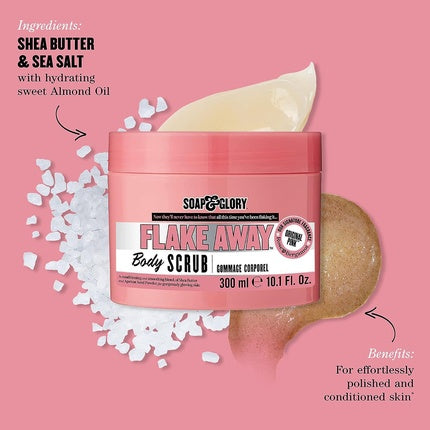 Scrub de corp, Soap & Glory, Flake Away, 300ml