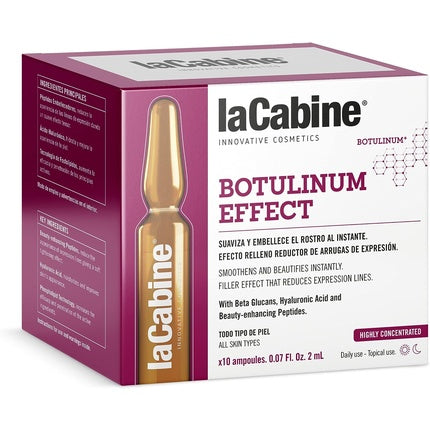 Set fiole, La Cabine, Botulinum Effect, 10 buc, 2ml