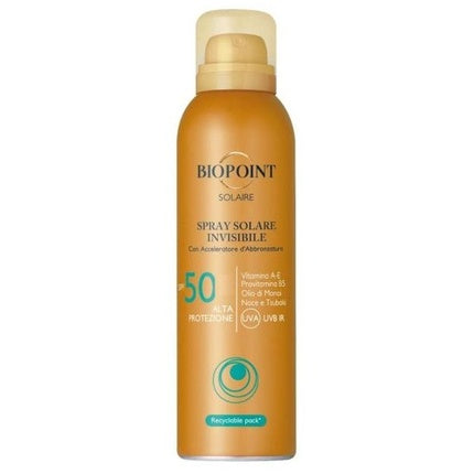 Spray Solar Invisible Biopoint SPF 50, 150 ml