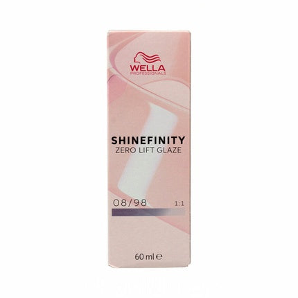 Vopsea de par, Wella, Shinefinity Permanent, Nº 08/98, 60ml