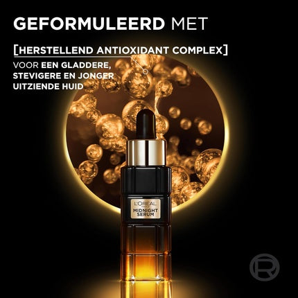 Ser anti-aging, L'Oreal Paris, Age Perfect Cell Renaissance, Midnight Serum, 30ml
