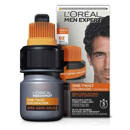 Vopsea de păr, L'Oréal Paris, Men Expert, negru, 50ml