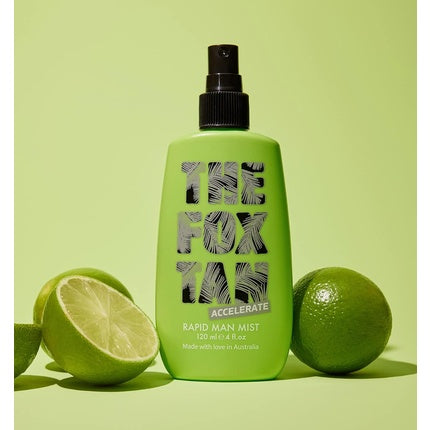 Spray de Auto-înnegrit pentru Față și Corp, The Fox Tan Rapid Man Mist Tan Accelerator, 120ml