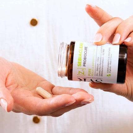 Complement alimentar SVR Sebiaclear Probiocure, cu zinc și probiotice, 30 gelule