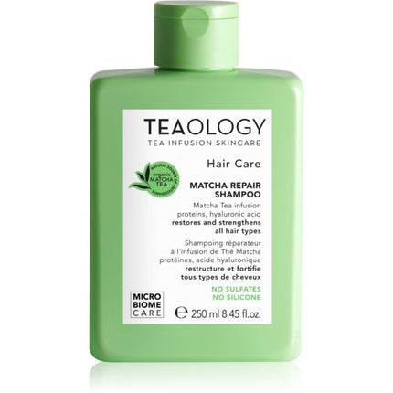 Șampon Reparare Păr cu Matcha, Teaoology, 250 ml, Verde