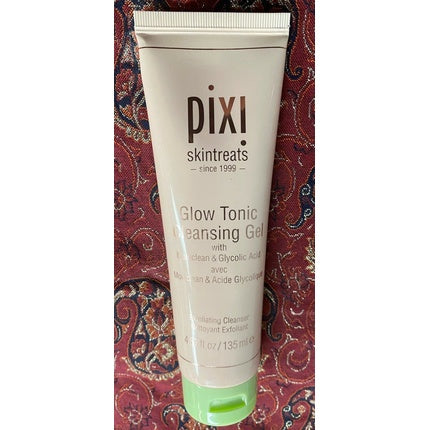 Gel de Curățare Exfoliant Pixi Skintreats Glow Tonic, cu Acid Glicolic, 135ml, Verde