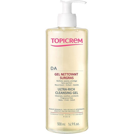 Gel de duş, Topicrem, Da Gel Sobreegrasante, 500ml