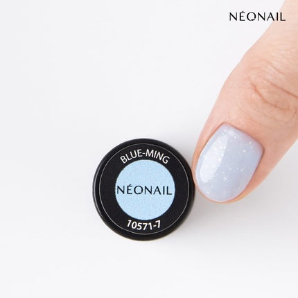 Lac unghii, Néonail, UV Gel, albastru glitter