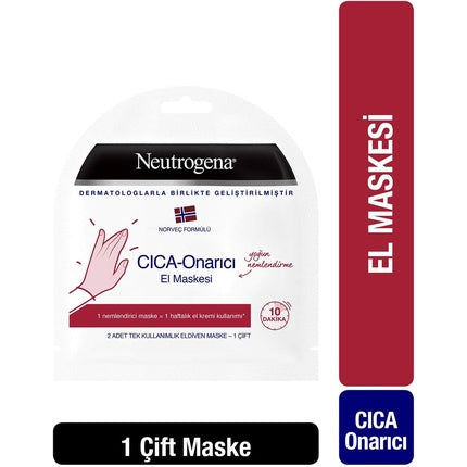 Masca Maini, Neutrogena, Cica-Repair, 2 Manusi