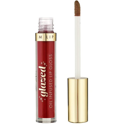 Luciu de Buze Barry M Glazed Ulei Infuzat, Roșu, 2.5ml