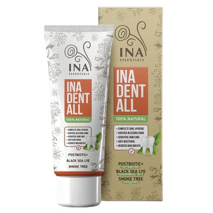 Ina Dent, Ina Essentials, Pastă de dinți Naturală, Fără Fluor, 75ml