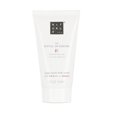 Crema de corp Rituals The Ritual Of Sakura, albă, textură cremoasă, 70ml