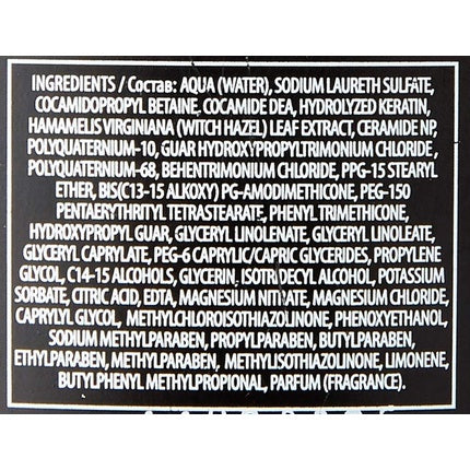Tonic păr Nirvel, Keratin, 250ml, negru