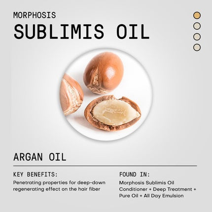 Emulsie păr Framesi, Sublimis Oil, 150 ml, alb