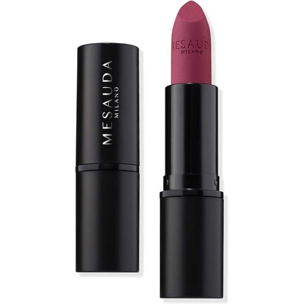 Ruj Mat Mesauda Matte Romance 605, culoare roz intens, ambalaj negru mat