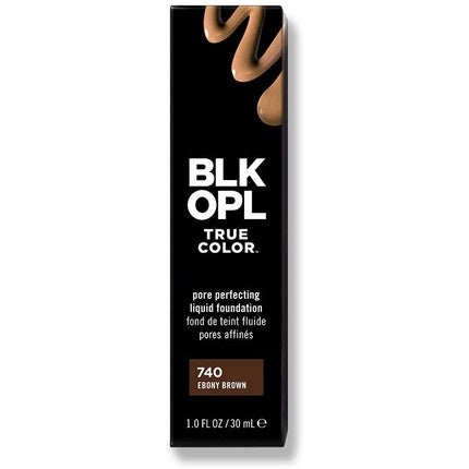 Fond de ten lichid Black Opal True Colour - 740 Ebony Brown