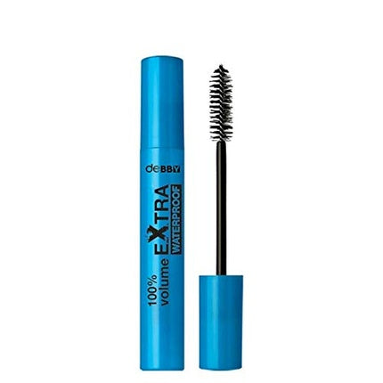 Mascara Debby 100% Volume Extra Waterproof, negru, 24g