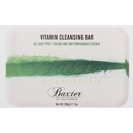 Baxter of California Vitamin Cleansing Bar Italian Lime and Pomegranate, 199 g