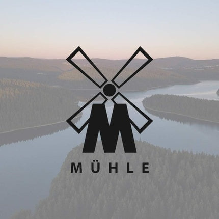 Suport perie ras, Mühle, Chrome, argintiu