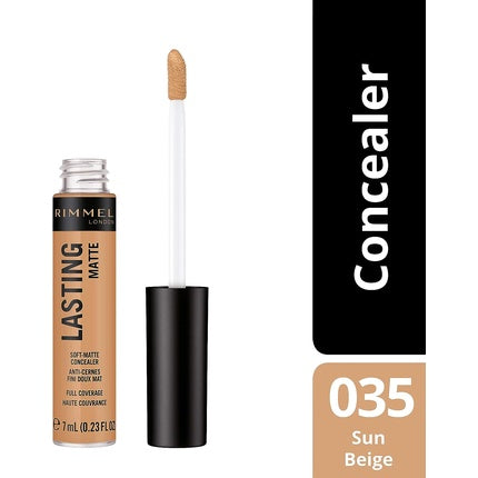 Anticearcăn, Rimmel, Lasting Matte, bej, 7ml