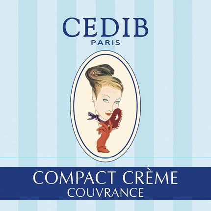 Cremă compactă Cedib Paris Couvrance, bej