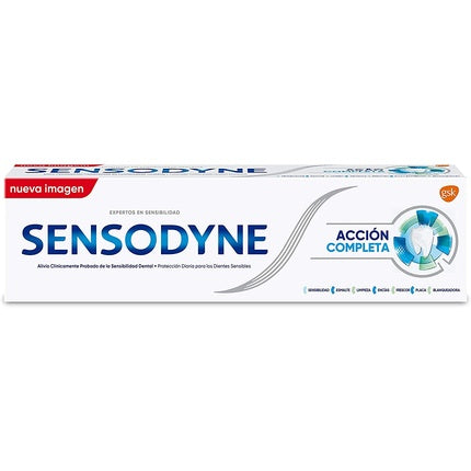 Pastă de dinți Sensodyne, Acțiune Completă, alb