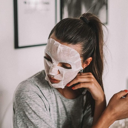 Masca facială, Iroha Nature, Anti-riduri, Q10, 1 bucată