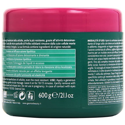 Body Scrub Geomar Fango, verde, 600g